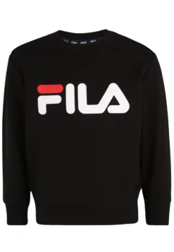 Fila Babina Greda Classic Logo Crew UnisexFelpaBlack Bambini Pullover & Cardigan 1FI26K037-Q11