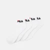 Fila Quarter Plain Half Terry Socks 4 Pack Unisex CalzeWhite Donna Calze 1FI82F00O-A11