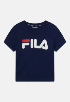Fila Baia Mare Classic Logo Tee UnisexT-Shirt Con StampaMedieval Blue Bambini T-shirt & Top 1FI26G023-K11