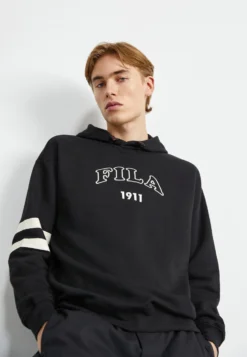 Fila Tabriz HoodyFelpaBlack Uomo Maglieria E Felpe 1FI22S074-Q11