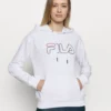 Fila Larkin HoodyFelpa Con CappuccioBright White Donna Felpe 1FI41G00J-A11