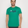 Fila LogoT-Shirt Con StampaUltramarine Green Uomo T-shirt E Polo 1FI42D03S-M11