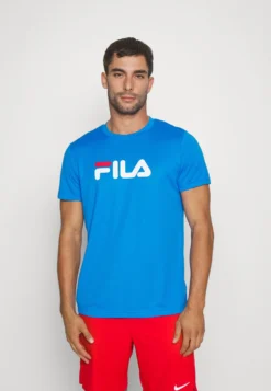 Fila LogoT-Shirt Con StampaSimply Blue Uomo T-shirt E Polo 1FI42D03S-K14