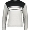 Fila LifestyleBettolle Crew- Felpa - Grauschwarzweiss