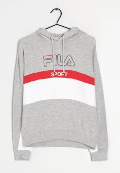 Fila Felpa Con CappuccioGrey Donna Abbigliamento ZIR02AIIV-001
