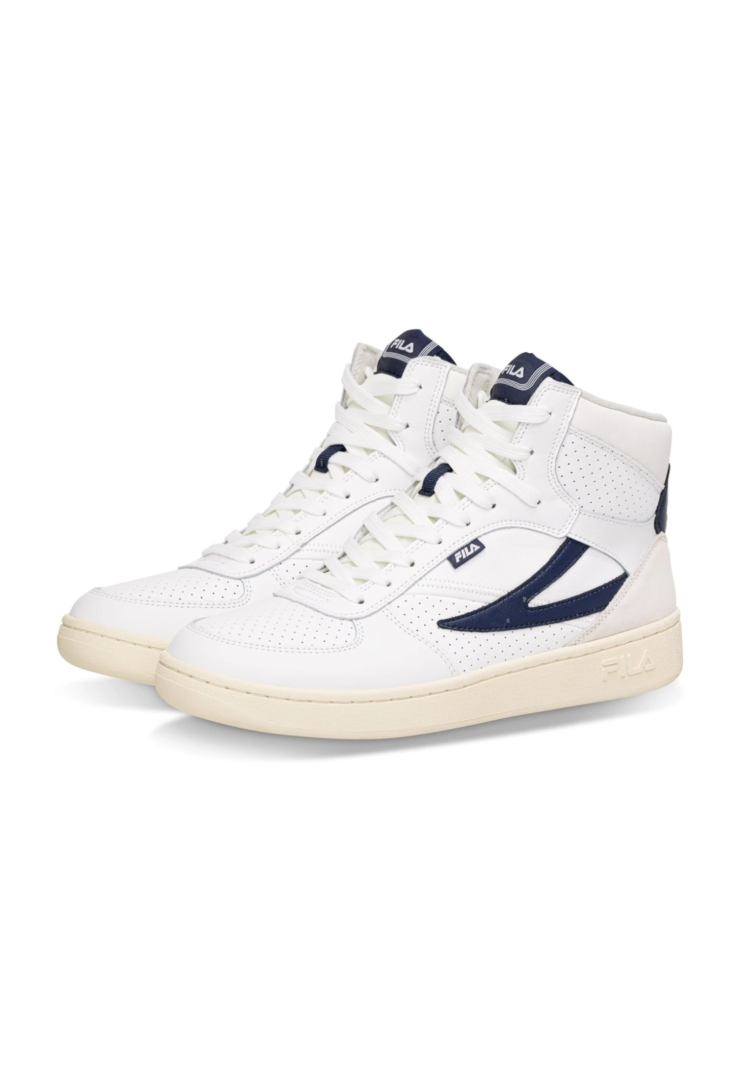 Footwear Sevaro MidSneakers AlteWhite/Fila Navy Uomo Scarpe 1FI12N016-A12 2 Footwear Sevaro MidSneakers AlteWhite/Fila Navy Uomo Scarpe 1FI12N016-A12 - immagine 2
