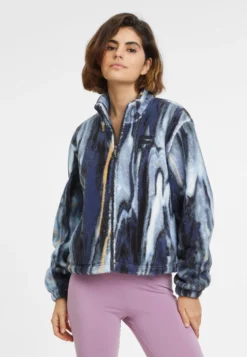 Fila Chambly ZipperGiacca In PileBlue Melting Aop Donna Felpe 1FI21U017-K11