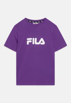 Fila Classic Logo Tee UnisexT-Shirt Con StampaRoyal Purple Bambini Abbigliamento 1FI26G01K-I11