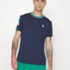 Fila Enzo - T-Shirt Con Stampa - Navy