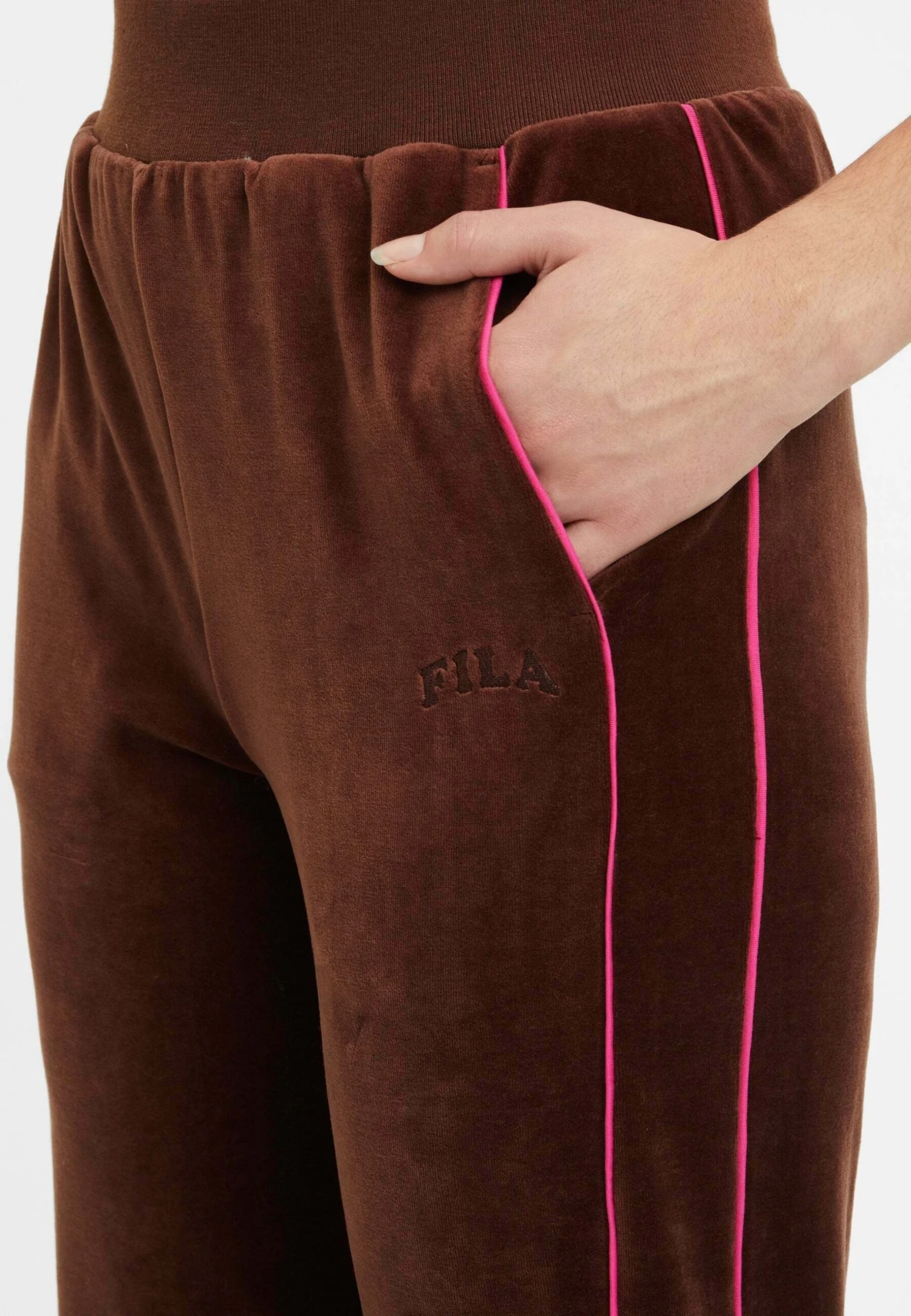 Fila TerrassaPantaloni SportiviBraun Donna Pantaloni 1FI21A03V-O11 4 Fila TerrassaPantaloni SportiviBraun Donna Pantaloni 1FI21A03V-O11 - immagine 4