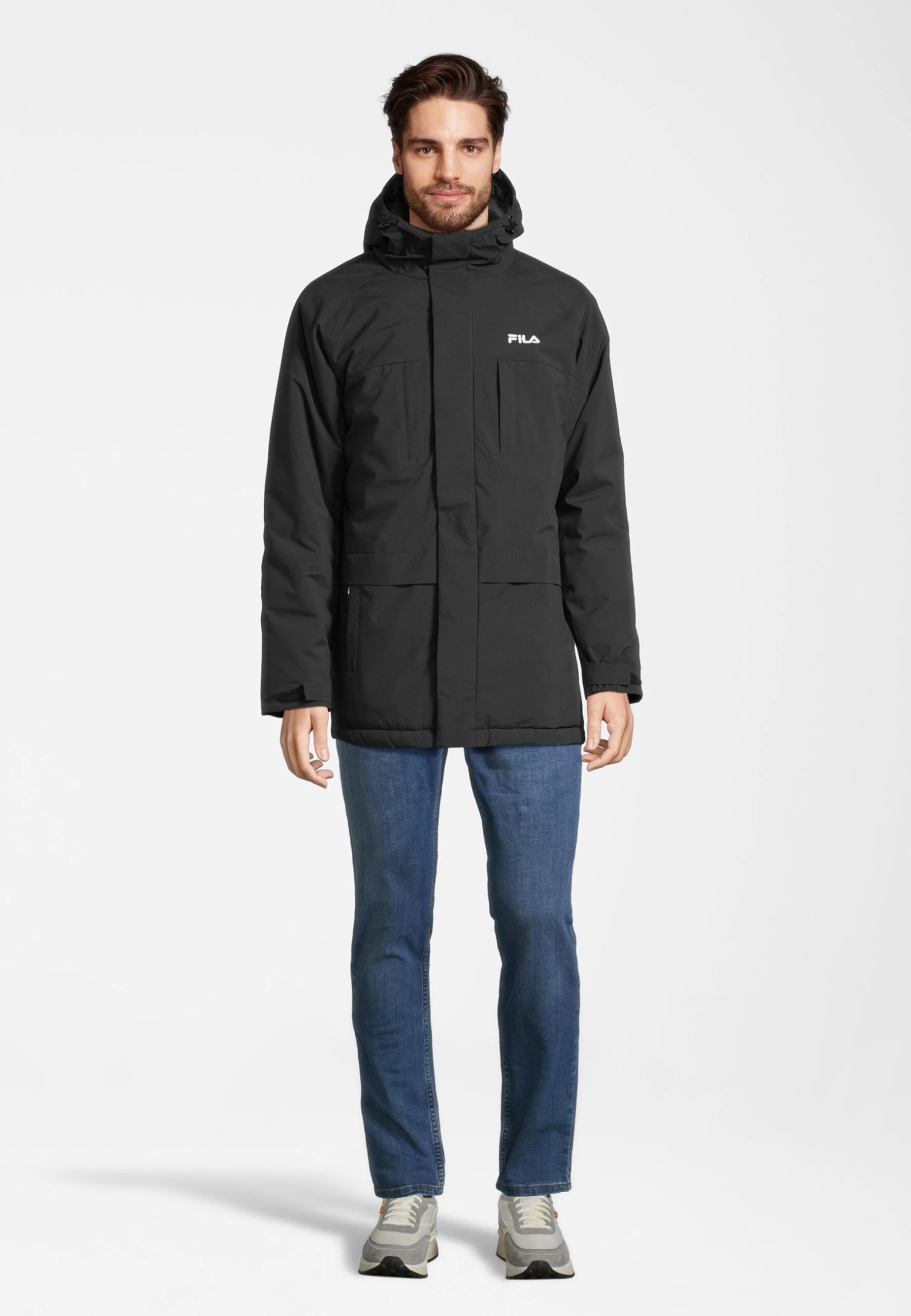 Fila Bergheim- Cappotto Invernale - Black 2 Fila Bergheim- Cappotto Invernale - Black - immagine 2