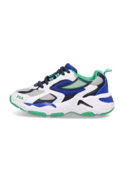 Cr-Cw02 Ray Tracer Sneakers BasseWhite/Fila Navy/Surf The Web Bambini Sneakers 1FI13D027-A14