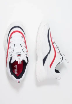 Fila Ray - Sneakers Basse - White/Navy/Red -Negozio al dettaglio Fila 1fedf9786a4b4d2a89a1b2f072b9b4fe