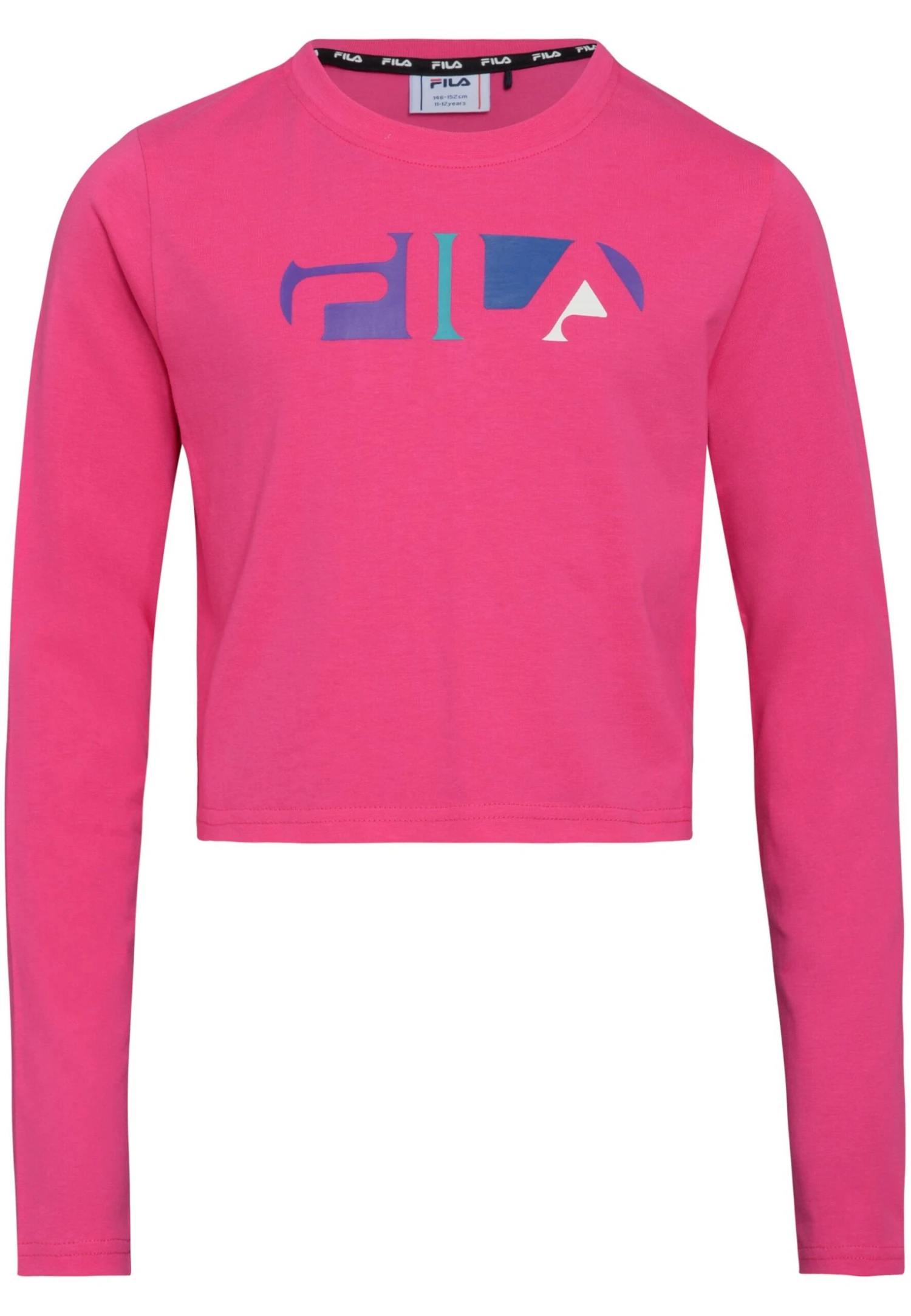 Fila Apparel Biebern Cropped Maglietta A Manica LungaFuchsia Purple Bambini T-shirt & Top 1FI23G01G-J11 1 Fila Apparel Biebern Cropped Maglietta A Manica LungaFuchsia Purple Bambini T-shirt & Top 1FI23G01G-J11