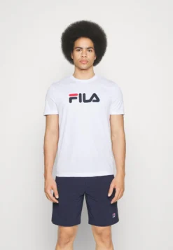 Fila Logo - T-Shirt Con Stampa - White