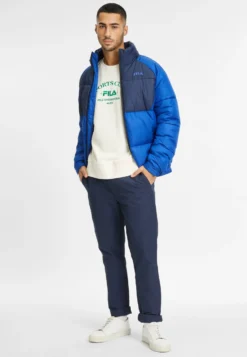 Fila Apparel Brand Loose Fit Crew FelpaAntique White Uomo Abbigliamento 1FI22S07P-A11