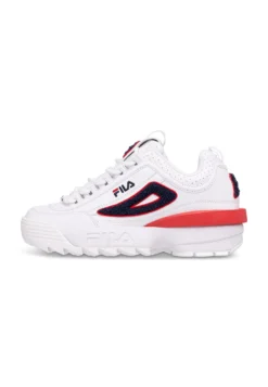 Disruptor PatchSneakers BasseWhite/Fila Navy Donna Sneakers 1FI11A0EG-A11