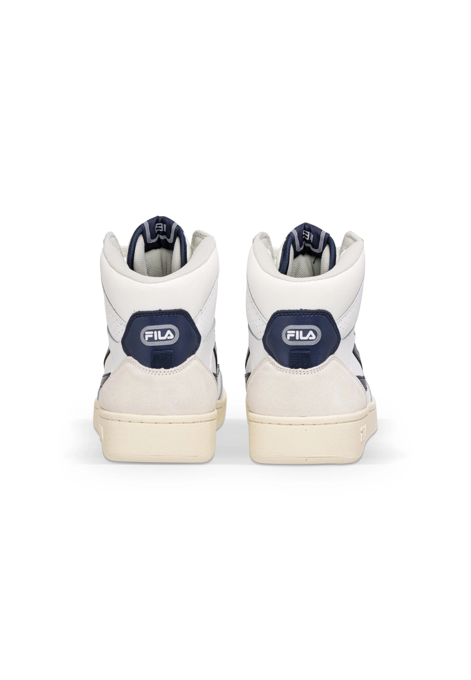 Footwear Sevaro MidSneakers AlteWhite/Fila Navy Uomo Scarpe 1FI12N016-A12 4 Footwear Sevaro MidSneakers AlteWhite/Fila Navy Uomo Scarpe 1FI12N016-A12 - immagine 4