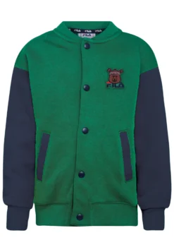 Fila Apparel Teistungen VarsityGiubbotto BomberVerdant Green Bambini Abbigliamento Outwear 1FI26L00U-M11