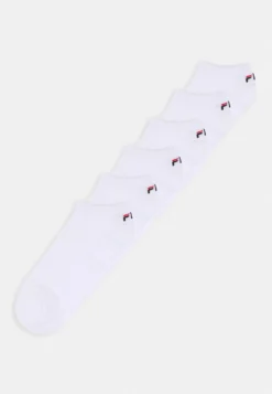 Fila Invisible Plain Socks Unisex 6 PackCalzeWhite Donna Abbigliamento 1FI81000E-A11
