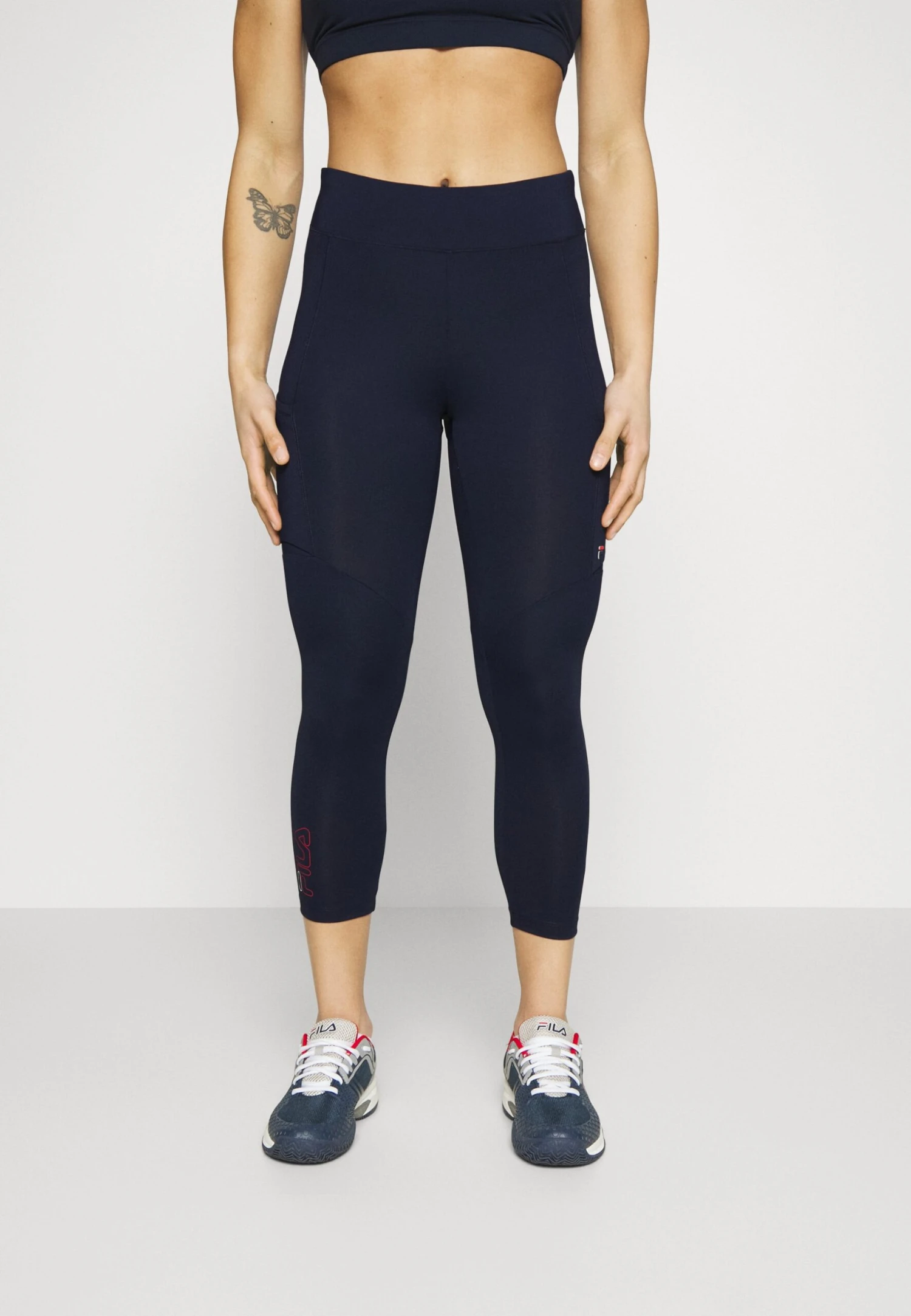 Fila Capri Leggings NalaCollantNavy Donna Abbigliamento 1FI41E03M-K11 1 Fila Capri Leggings NalaCollantNavy Donna Abbigliamento 1FI41E03M-K11