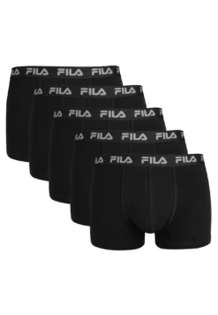 Fila Boxershorts 5 PackCulotteSchwarz Uomo Intimo 1FI82O00B-Q12