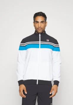 Fila BrunoGiacca SportivaWhite Uomo Abbigliamento 1FI42F01N-A12