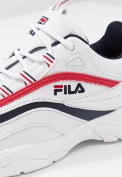Fila Ray - Sneakers Basse - White/Navy/Red -Negozio al dettaglio Fila 3473afc1bc03458093f6058a64a39c9e