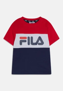 Fila Balimo Blocked Tee UnisexT-Shirt Con StampaMedieval Blue/True Red/Bright White Bambini T-shirt & Top 1FI26G02A-K11