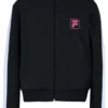 Fila Bestwig Cropped Track- Felpa Con Zip - Black