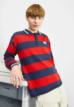 Fila Turpan- Maglione - Black Iris/True Red