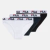 Fila Junior Girls Briefs 3 PackSlipBlack/White/Navy Bambini Intimo E Per La Notte 1FI83A00L-A11