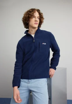 Fila BleiburgGiacca In PileBlack Iris Uomo Maglieria E Felpe 1FI22T047-K11