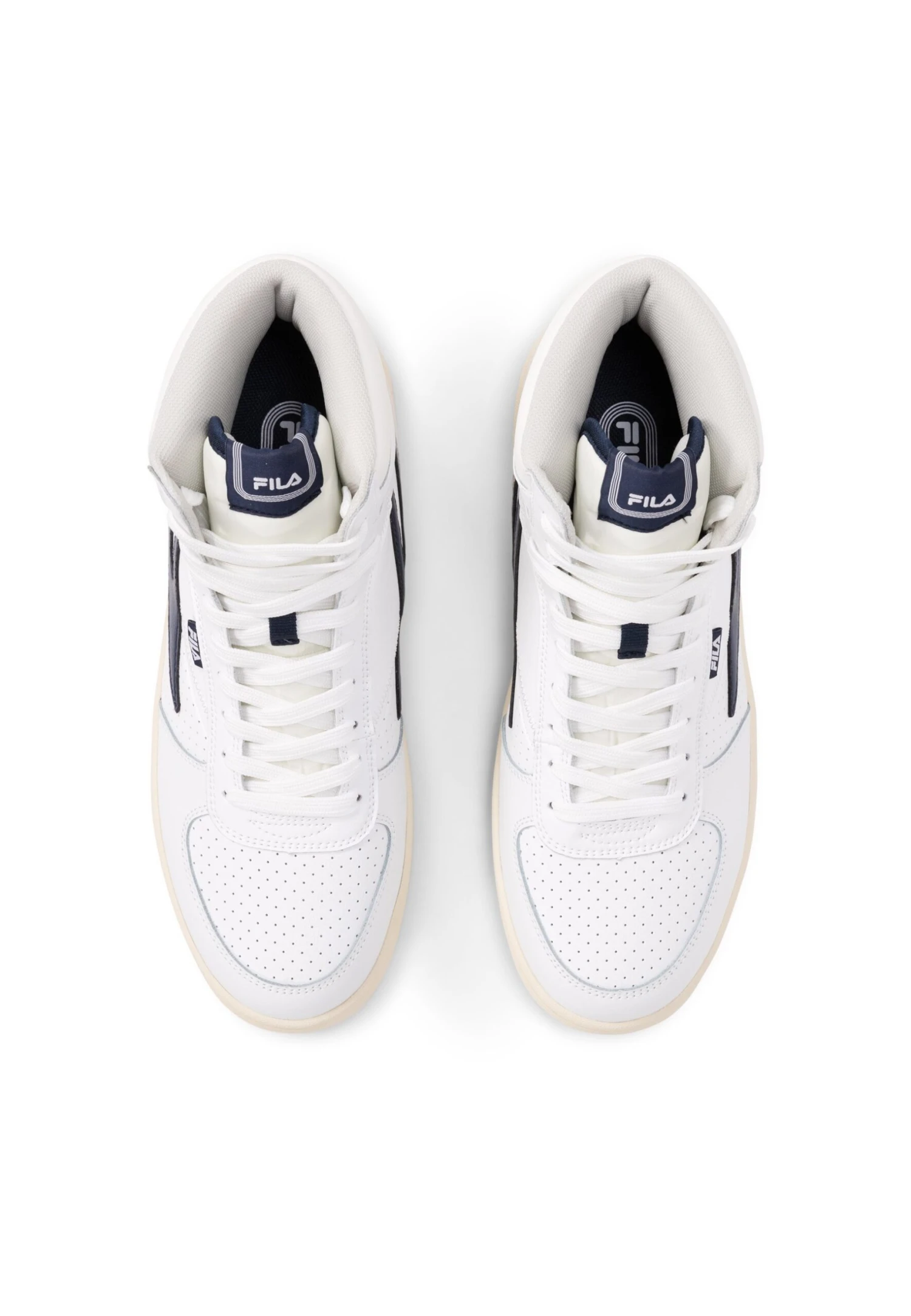 Footwear Sevaro MidSneakers AlteWhite/Fila Navy Uomo Scarpe 1FI12N016-A12 3 Footwear Sevaro MidSneakers AlteWhite/Fila Navy Uomo Scarpe 1FI12N016-A12 - immagine 3