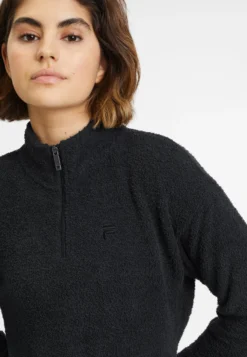 Fila Apparel Cayenne Cropped Half Zip - Felpa In Pile - Phantom -Negozio al dettaglio Fila 40a1e598ca15444fa377fb5d540646b8 scaled