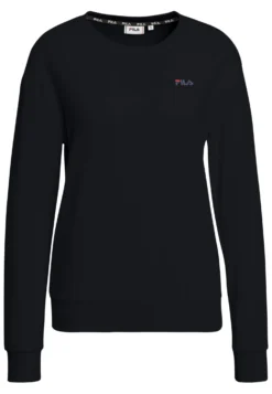 Fila Apparel Bantin Slightly Cropped Crew FelpaBlack Donna Felpe 1FI21J05X-Q11