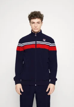 Fila BrunoGiacca SportivaNavy/Red Uomo Pantaloni Sportivi E Joggers 1FI42F01N-K11