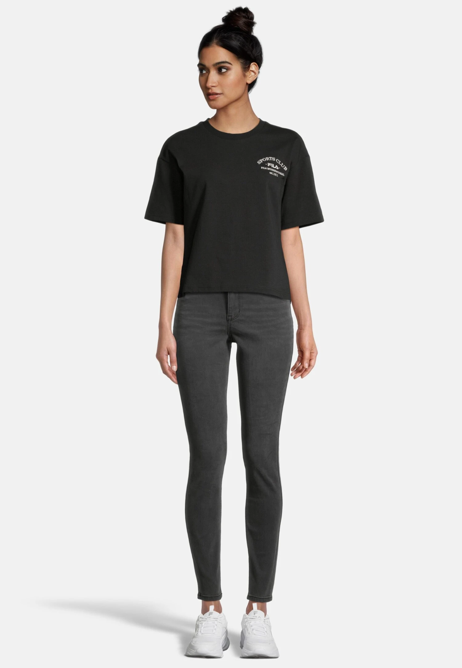 Fila Apparel Boms T-Shirt Con StampaBlack Donna T-shirt E Top 1FI21D06H-Q11 2 Fila Apparel Boms T-Shirt Con StampaBlack Donna T-shirt E Top 1FI21D06H-Q11 - immagine 2