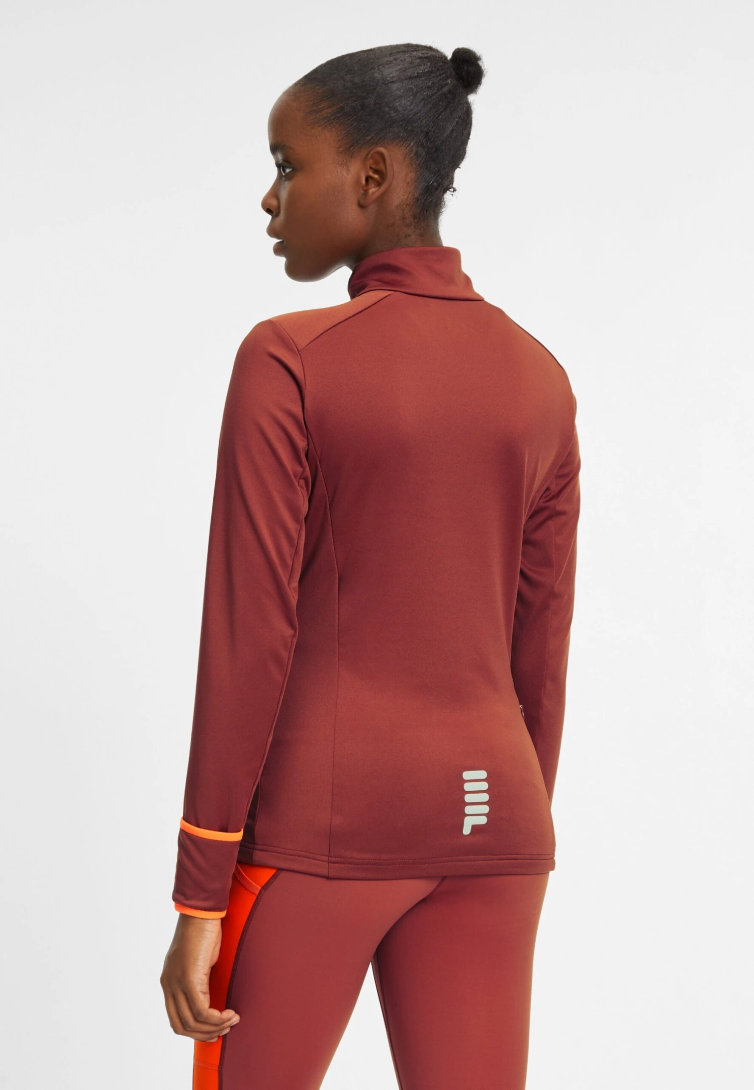 Fila Rande Half Zip Running Maglietta A Manica LungaMarsala Donna T-shirt E Top 1FI41D04T-G11 3 Fila Rande Half Zip Running Maglietta A Manica LungaMarsala Donna T-shirt E Top 1FI41D04T-G11 - immagine 3