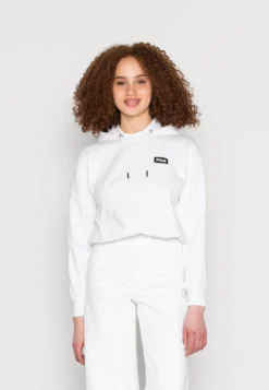 Fila Burdur HoodyFelpaBright White Donna Felpe 1FI21J04D-A11