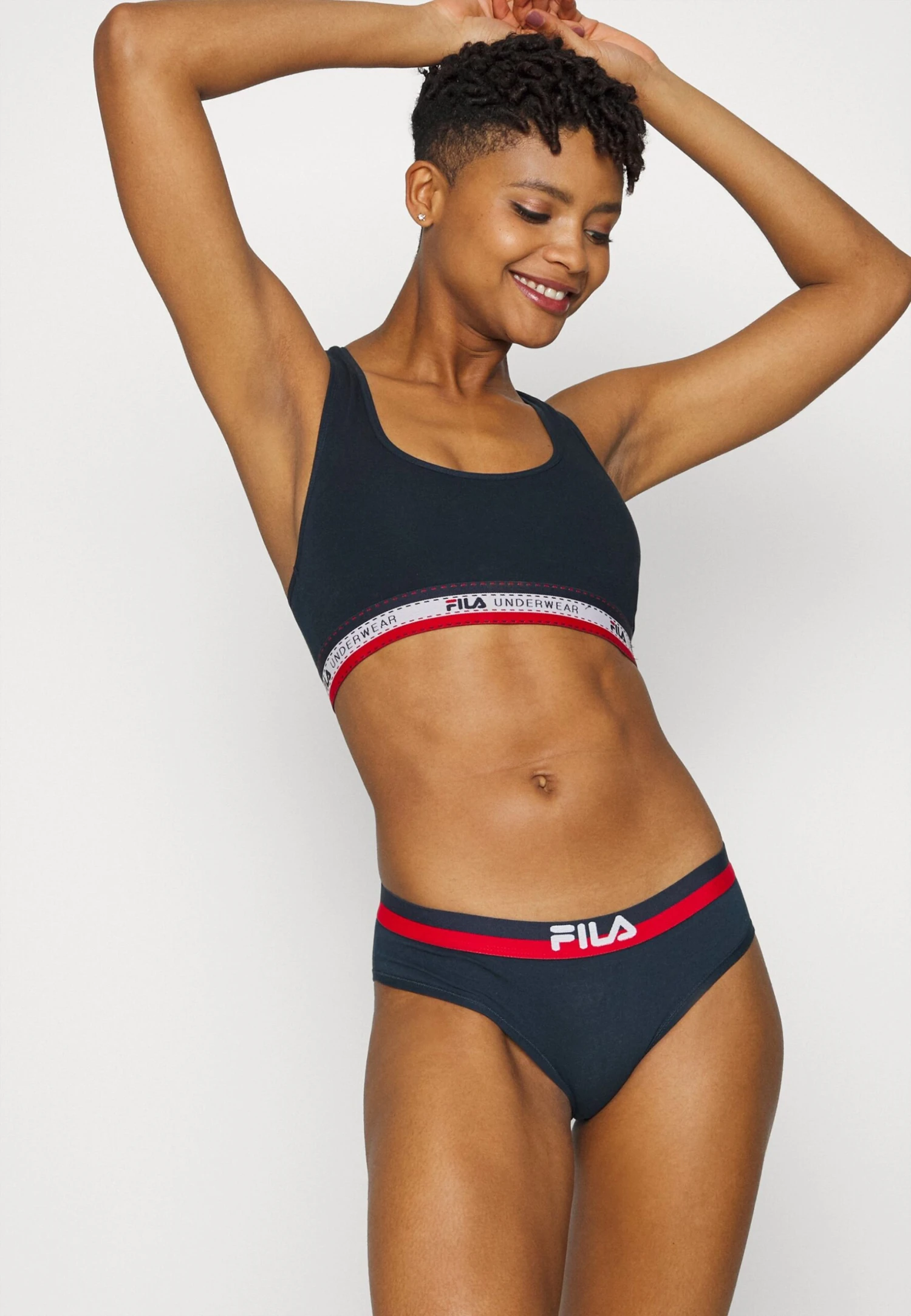 Fila Women Brief 3 Pack - Slip - Navy 4 Fila Women Brief 3 Pack - Slip - Navy - immagine 4