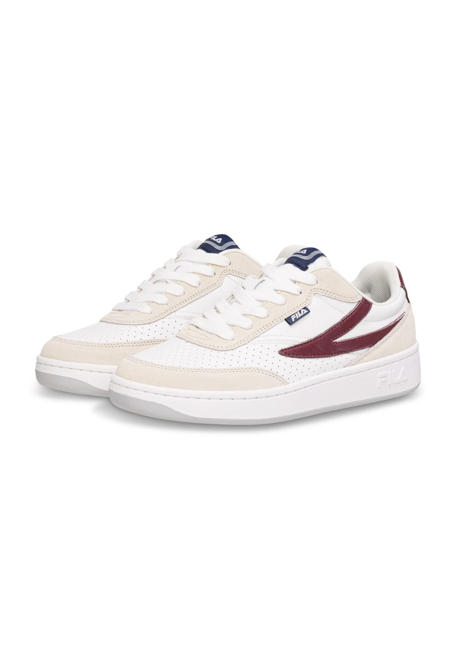 Fila Footwear Sevaro S - Sneakers Basse - White/Tawny Port 2 Fila Footwear Sevaro S - Sneakers Basse - White/Tawny Port - immagine 2