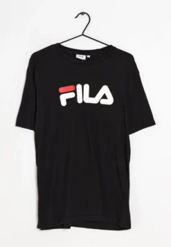 Fila T-Shirt Con StampaBlack Uomo Abbigliamento ZIR00U2MO-001
