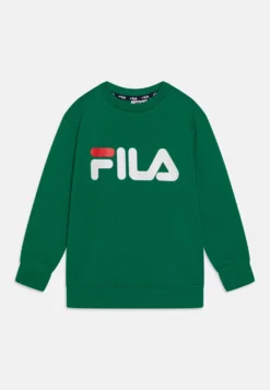 Fila Babina Greda Classic Logo Crew UnisexFelpaVerdant Green Bambini Abbigliamento 1FI26K037-M11