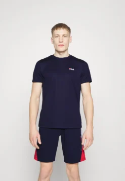 Fila Logo Small - T-Shirt Basic - Navy
