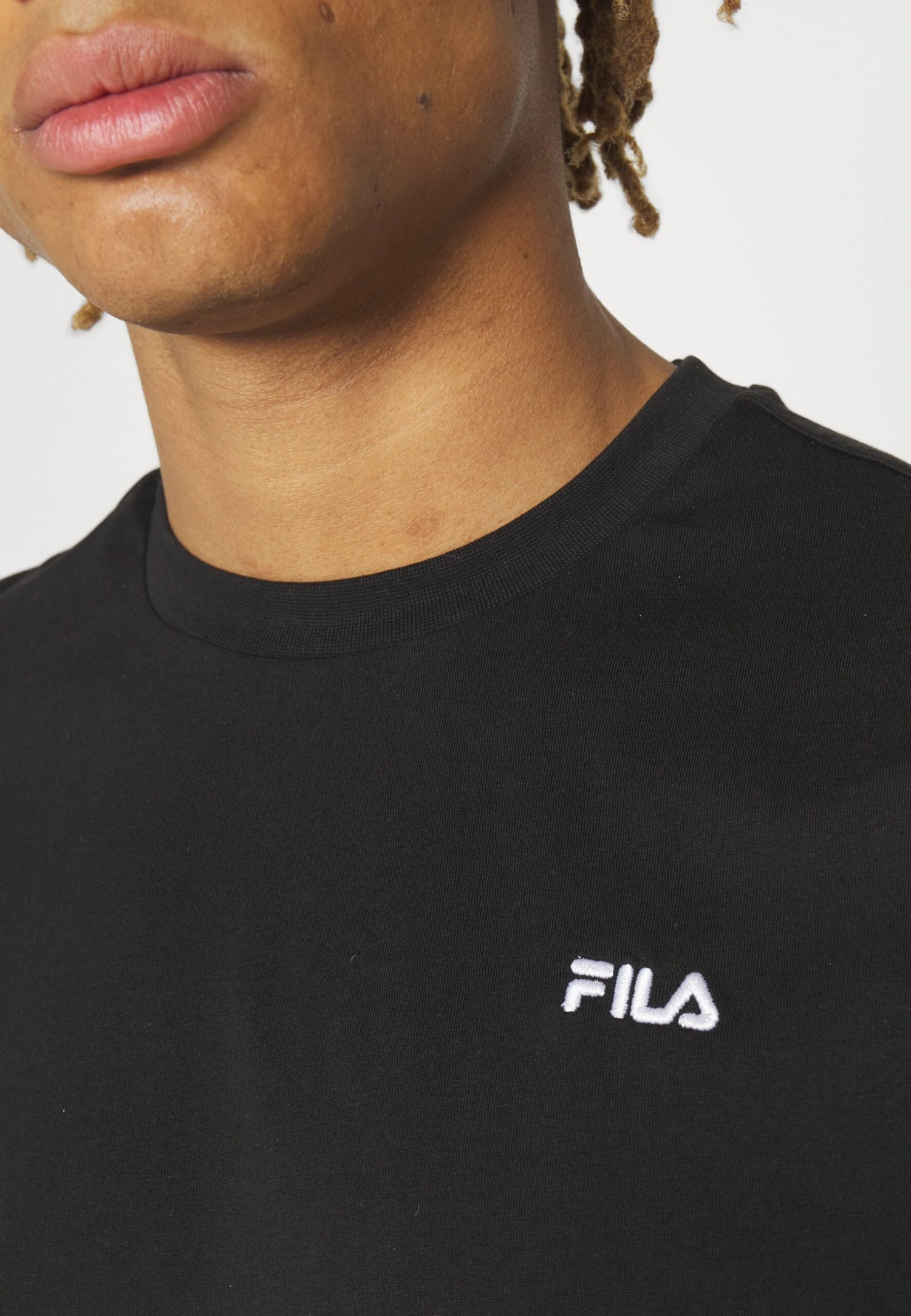 Fila Berloz Tee Unisex - T-Shirt Basic - Black 7 Fila Berloz Tee Unisex - T-Shirt Basic - Black - immagine 7