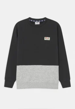 Fila Brüssel Crew BlockedFelpaMoonless Night/Light Grey Melange Bambini Pullover & Cardigan 1FI26K01P-Q11