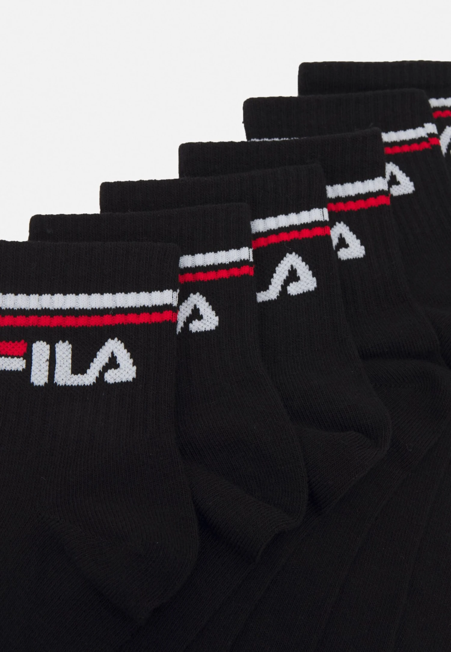 Fila Urban Quarter 6 Pack Unisex - Calze - Black 2 Fila Urban Quarter 6 Pack Unisex - Calze - Black - immagine 2