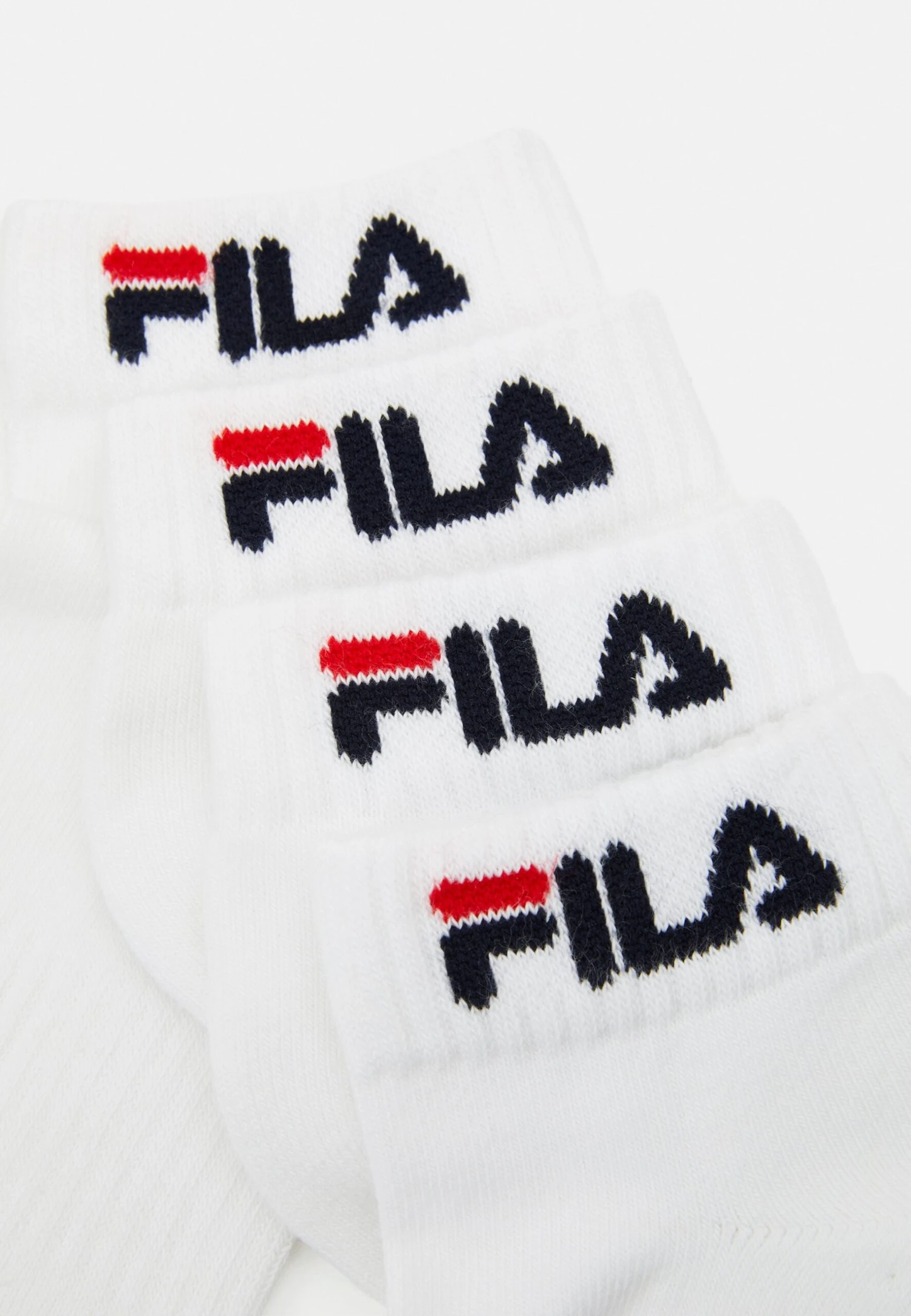 Fila Quarter Plain Half Terry Socks 4 Pack Unisex CalzeWhite Donna Calze 1FI82F00O-A11 2 Fila Quarter Plain Half Terry Socks 4 Pack Unisex CalzeWhite Donna Calze 1FI82F00O-A11 - immagine 2
