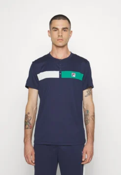 Fila EmilioT-Shirt Con StampaNavy Uomo T-shirt E Polo 1FI42D04N-K11